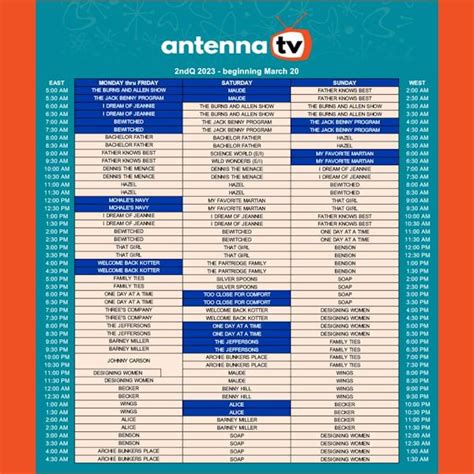 Antenna Tv Schedule 2024 Schedule - Aida Loreen