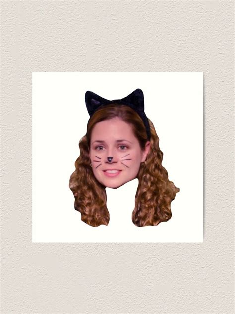 "Pam Beesly" Art Print by megswegs | Redbubble