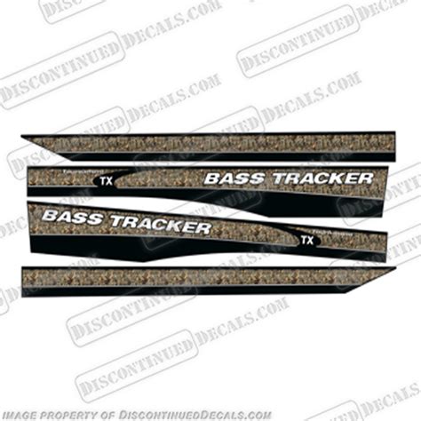 Bass Tracker Decals