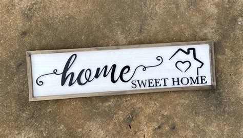 Home Sweet Home Sign