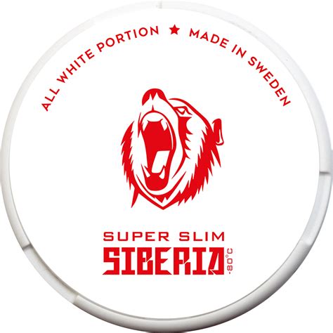 Siberia -80 All White Super Slim - Whitelip.se