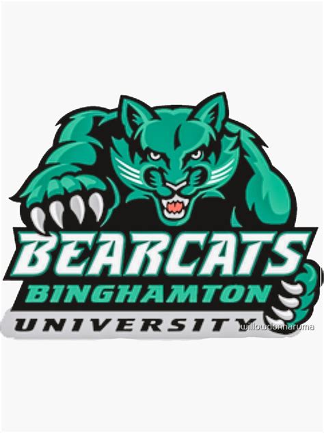 "Binghamton University Logo Sticker" Sticker for Sale by ...