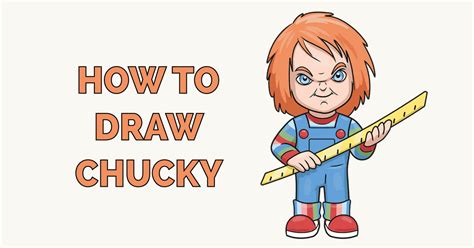 How to Draw Chucky - Really Easy Drawing Tutorial