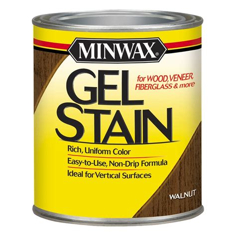 Minwax Walnut 606 Gel Stain | Floor and Decor