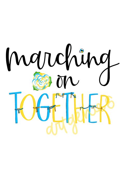 Marching on Together Poster - Etsy