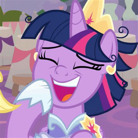 Twilight Sparkle Laughing GIF - Twilight Sparkle Laughing Mlp - Discover & Share GIFs | My ...