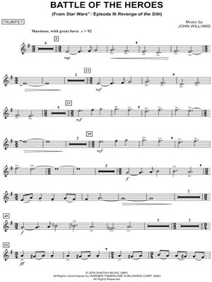 "Battle of the Heroes" Sheet Music - 13 Arrangements Available Instantly - Musicnotes