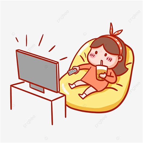 Zhaijia Regarder La Télévision Emoji Pack PNG , Regarder La Télévision Clipart, Épidémie ...