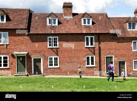 The 18th century shipbuilding village, Bucklers Hard, Beaulieu, New ...