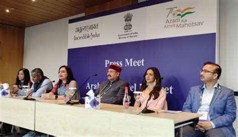 Ministry of Tourism, Govt. of India hosts press conference during ATM ...