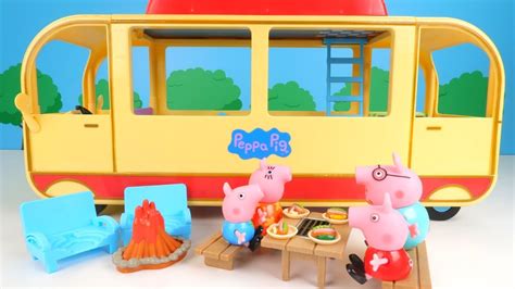 Best Peppa Pig Learning Video for Kids, Peppa Pig Camper Van Adventure - YouTube