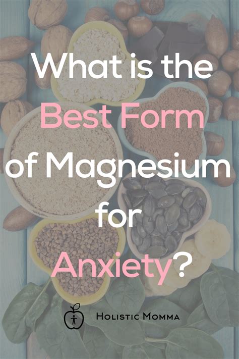 Best Form of Magnesium for Anxiety Supplements | Importance