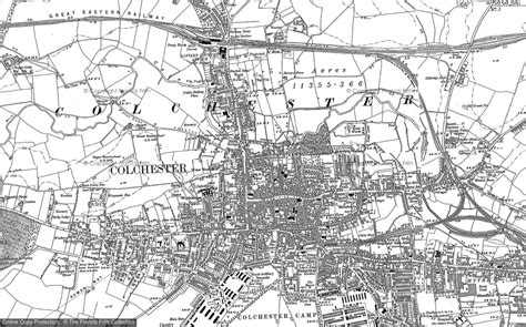 Old Maps of Colchester, Essex - Francis Frith