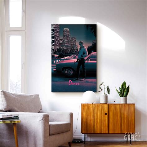 Drive Movie Poster Best Movies Vintage Retro Art Retro - Etsy