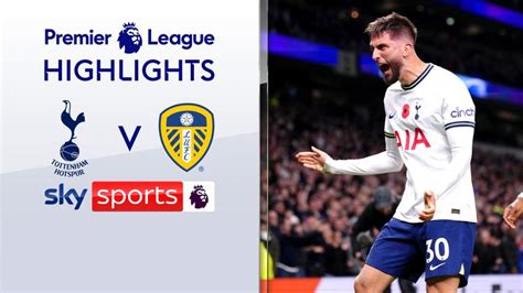 Tottenham 4-3 Leeds | Premier League highlights | Video | Watch TV Show ...