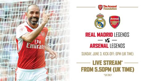 Arsenal Legends to take on Real Madrid Legends | News | Arsenal.com