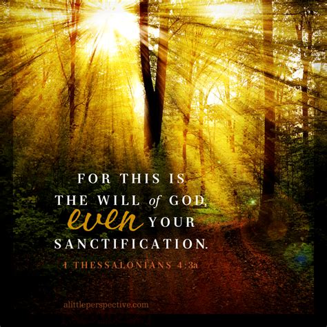 1 thessalonians 4, the will of God