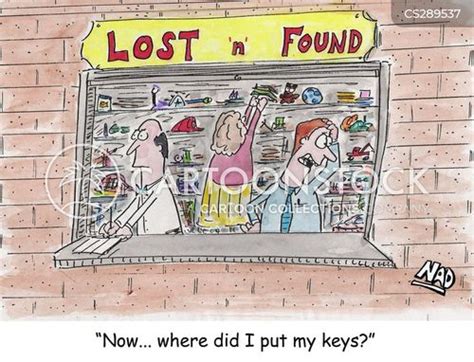 Lost Keys Cartoons and Comics - funny pictures from CartoonStock