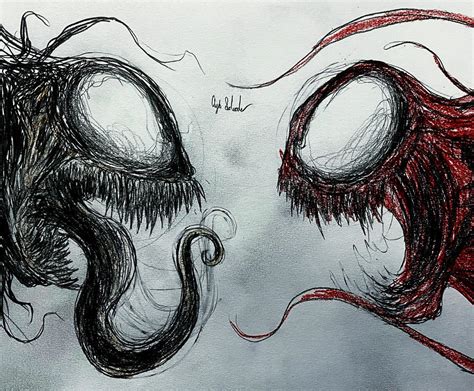 Venom vs. Carnage. by Kongzilla2010 on DeviantArt