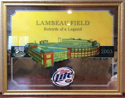 Lot Detail - 2003 Green Bay Packers Lambeau Field "Rebirth of a Legend ...