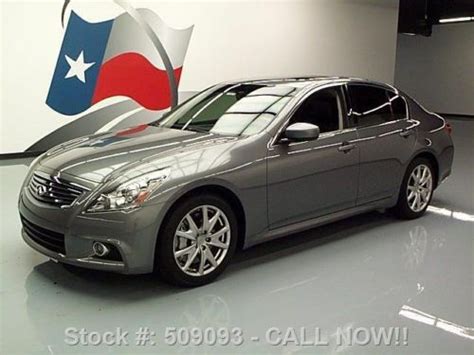 Sell used 2011 INFINITI G37 SPORT SEDAN SUNROOF NAV REAR CAM 54K TEXAS ...