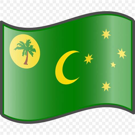 Flag Of The Cocos (Keeling) Islands Christmas Island Flag Of The Cocos (Keeling) Islands Country ...