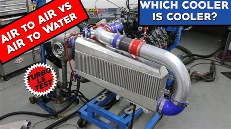 LS TURBO INTERCOOLER TEST-ATA vs ATW - YouTube