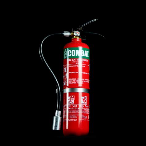 Halotron Stored Pressure Fire Extinguisher (2kg) – COMBAT Brand Fire ...