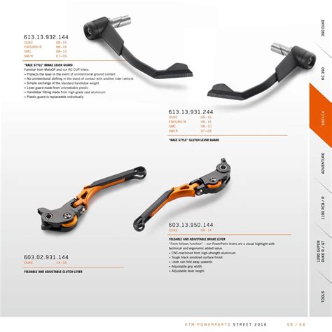 KTM PowerParts Street Catalog 2016 USA by KTM GROUP - Issuu