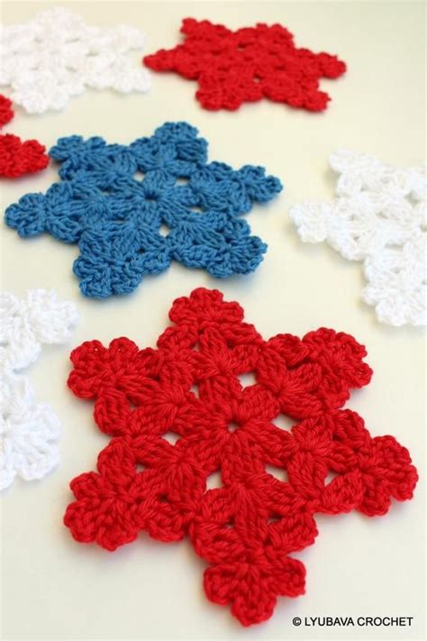 Christmas Crochet Snowflake Unique Tutorial PATTERN. Christmas - Etsy Canada | Crochet ...