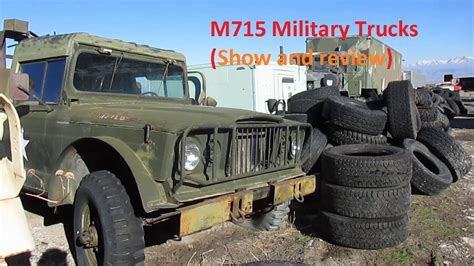 M715 Military Trucks - YouTube