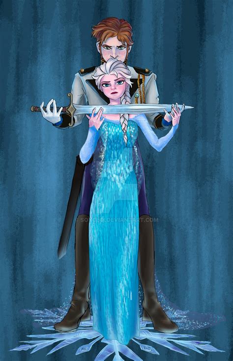 Frozen, Elsa and Hans by SoyCeci on DeviantArt