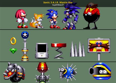 Sonic 3 A.I.R. Mania-like [Sonic 3 A.I.R.] [Mods]