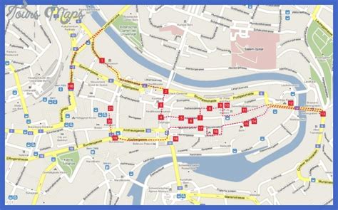 Map of Berne Switzerland - ToursMaps.com