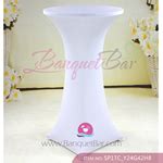 Cocktail Table Cover : Banquet Bar Spandex Cocktail Table Covers ...
