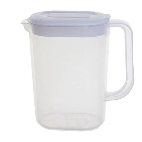 Buy 1.5lt Whitefurze Plastic Fridge Jug with Lid