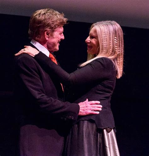 Barbra Streisand Presents Robert Redford With Chaplin Award