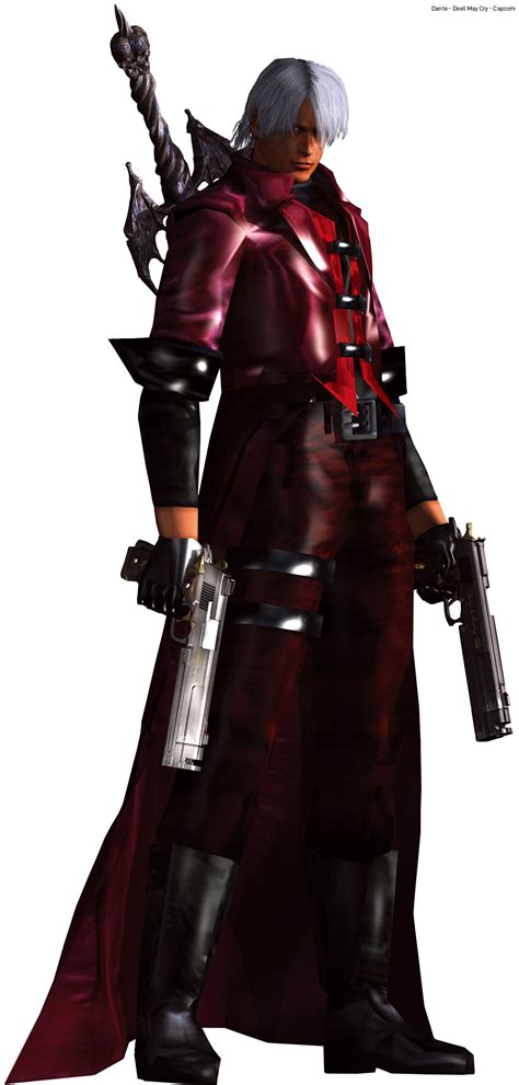 Devil May Cry 1 Dante Render PNG by VigoorDesigns on DeviantArt