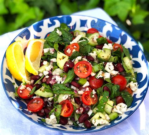 Mediterranean Salad - Straight Up Food