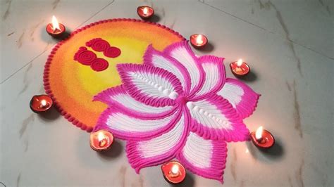 Easy Rangoli Designs Videos, Easy Rangoli Designs Diwali, Indian ...