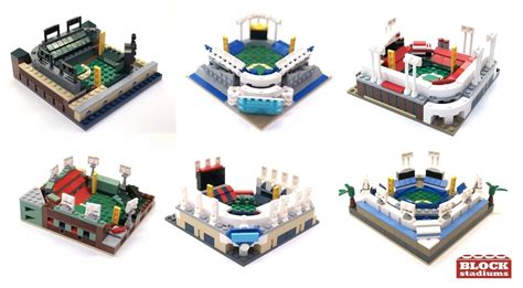 Happy Opening Day! Mini LEGO Baseball Stadiums I've made.. : lego