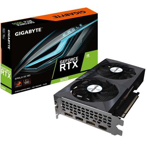 GIGABYTE RTX 3050 EAGLE 8GB GDDR6 128BIT GRAPHICS CARD | WINDFORCE 2X ...