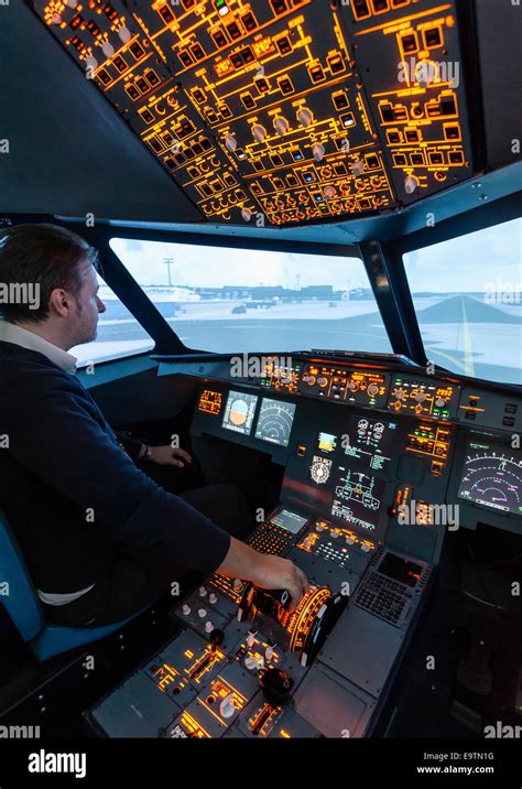 Airbus A320 Cockpit Takeoff