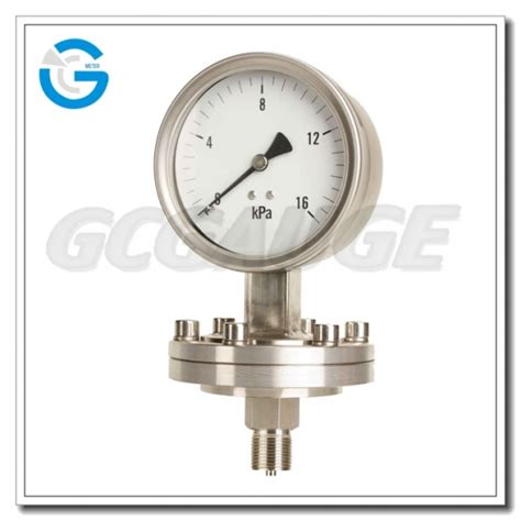 Types Of Diaphragm Seal Type Pressure Gauge Manufacturer | GC Gauge