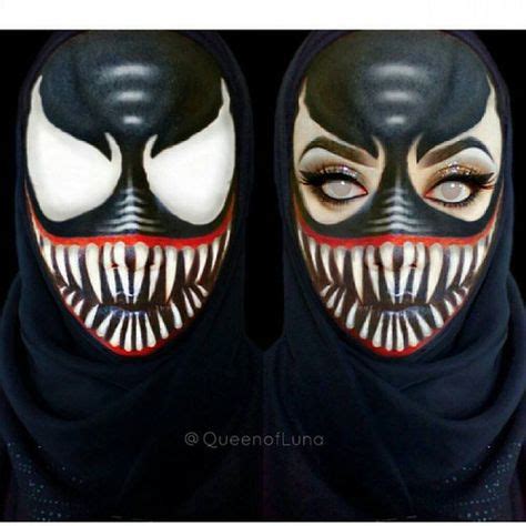 9 Venom ideas | face painting halloween, halloween makeup, venom face
