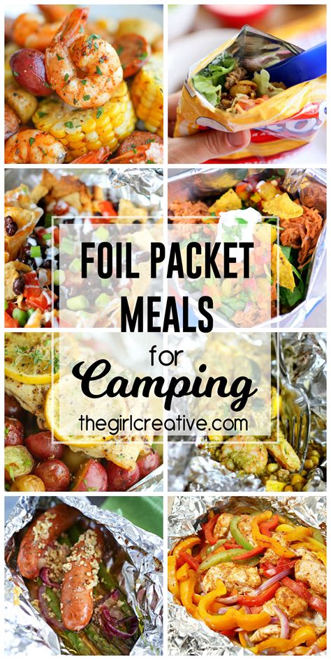 Delicious Foil Packet Meals for Camping - The Girl Creative