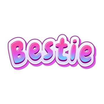 Besties Vector Hd Images, Cute Bestie, Cute, Bestie, Colour PNG Image For Free Download in 2022 ...