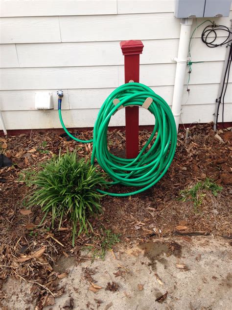 New water hose holder!