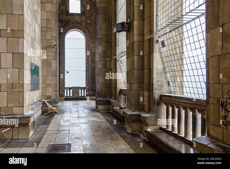 Interiors of the Palace of Culture and Science in Warsaw, Poland Stock ...