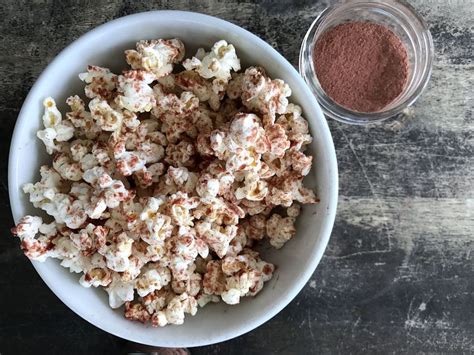 Sweet and Salty Cocoa-Berry Popcorn Recipe